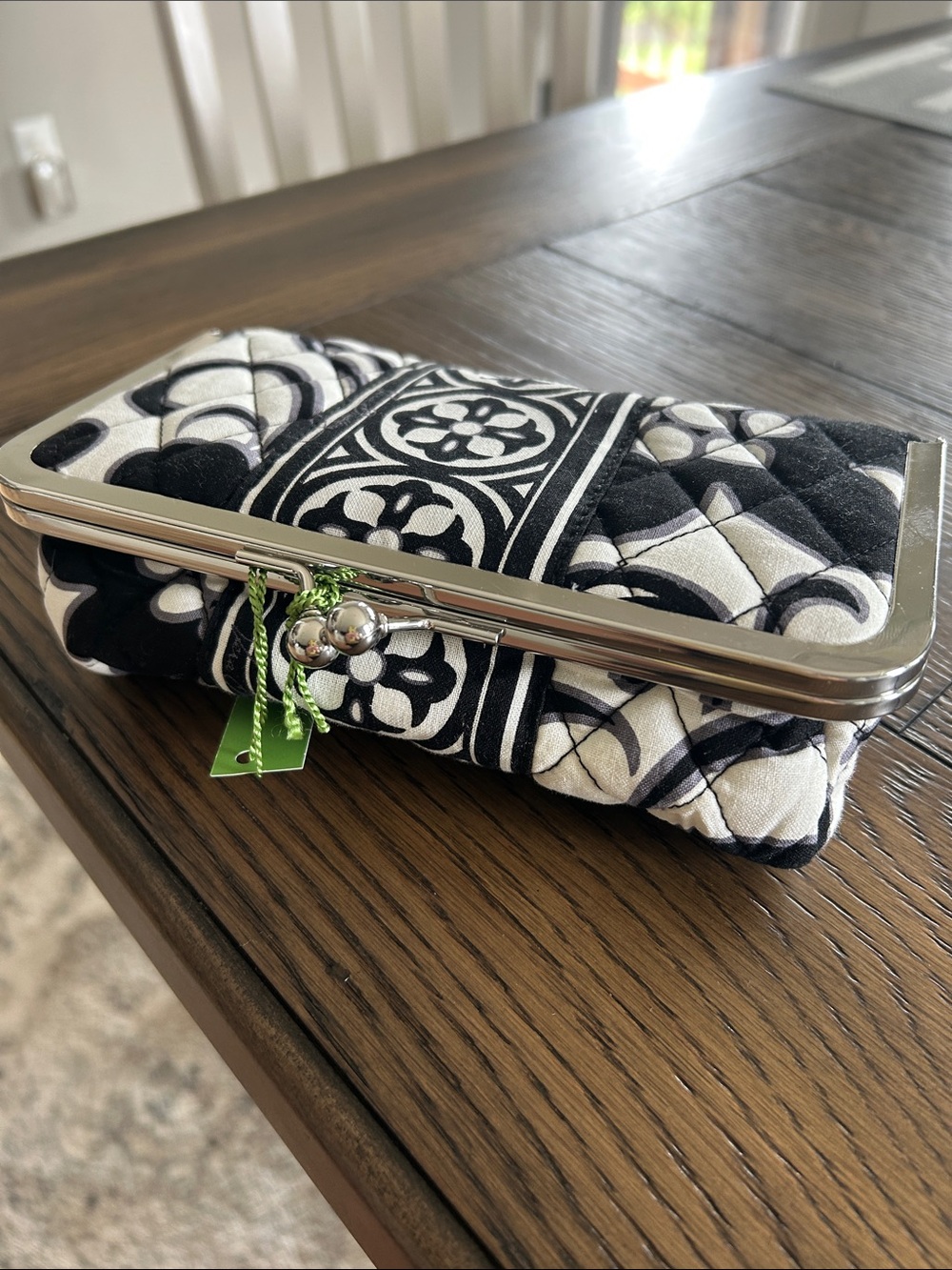 Vera Bradley Kisslock Makeup Case